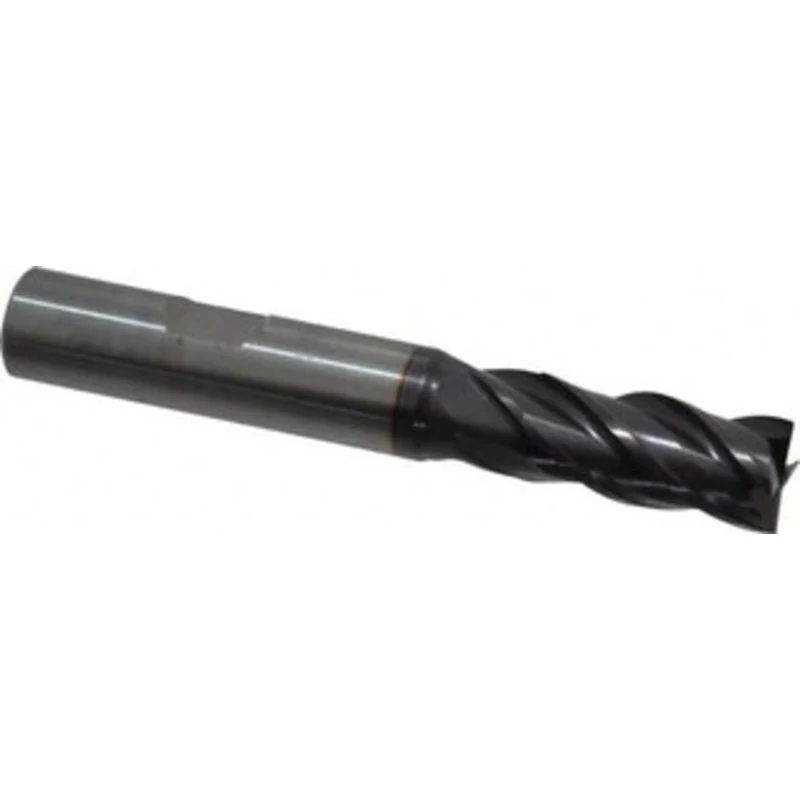 Guhring 12mm, 26mm LOC, 12mm Shank Diam, 83mm OAL, 4 Flute, Solid Carbide Square End Mill Single End, FIREX Finish, S...